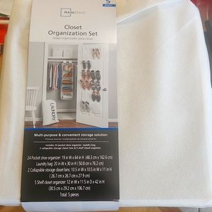 5 Piece Closet Organization Set
